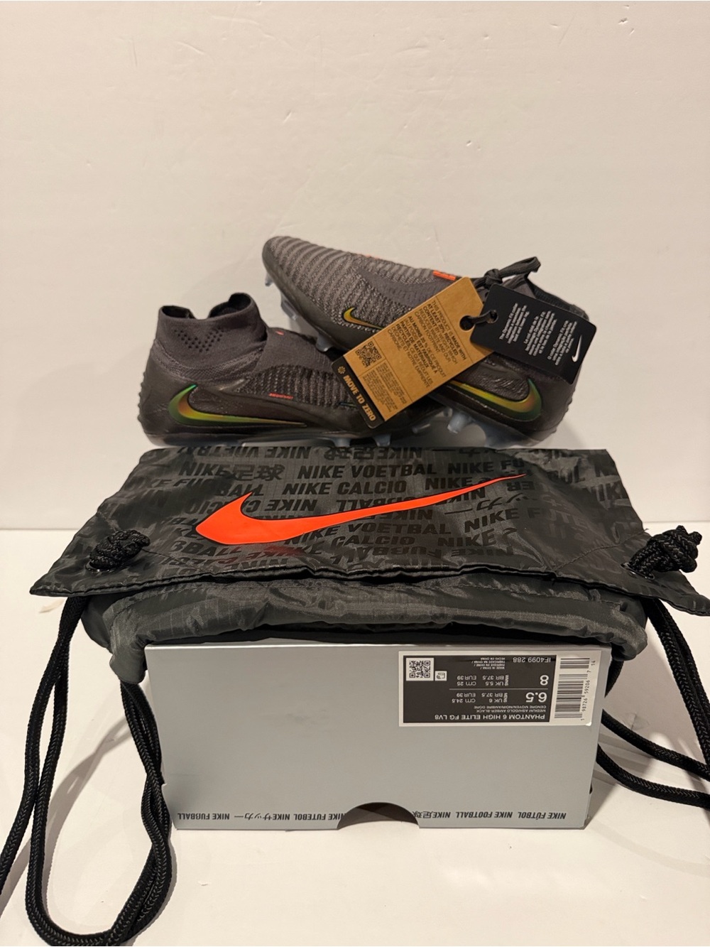Nike Phantom 6 High Elite FG LV8 'Elite Only Pack' Sz: 6.5 (IF4099-288)